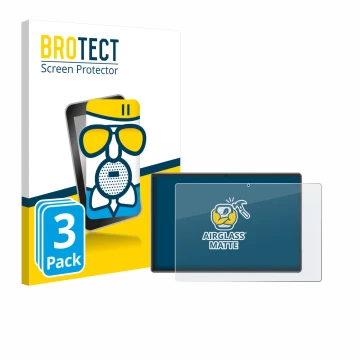 Front side of a product packaging with the brand logo BROTECT. Next to it is the device Xgody P60 Pro shown with the correspon