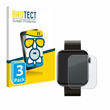 Front side of a product packaging with the brand logo BROTECT. Next to it is the device Kendox Life Tracker shown with the cor