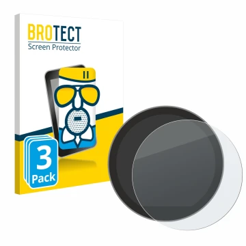 Front side of a product packaging with the brand logo BROTECT. Next to it is the device Mini Cooper S 2024 shown with the corr