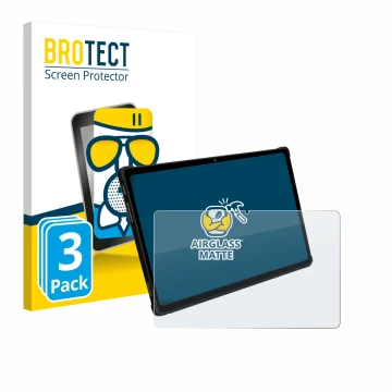 Front side of a product packaging with the brand logo BROTECT. Next to it is the device FASTWD X609 T181-EEA 11