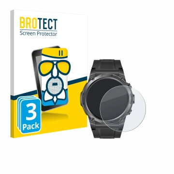 Front side of a product packaging with the brand logo BROTECT. Next to it is the device Gard Pro Ultra 3 shown with the corres