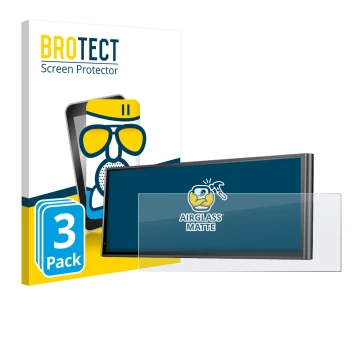 Front side of a product packaging with the brand logo BROTECT. Next to it is the device Krunia 9.26
