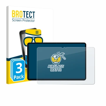 Front side of a product packaging with the brand logo BROTECT. Next to it is the device VALE V12X LTE-8128 12.6