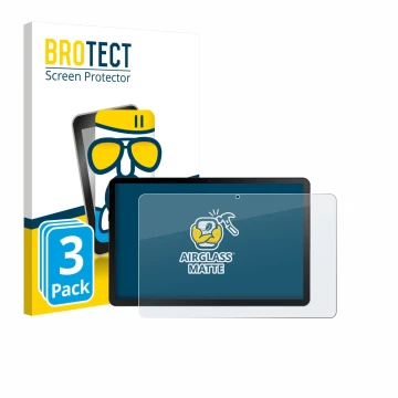 Front side of a product packaging with the brand logo BROTECT. Next to it is the device Ainmel G9 11.5