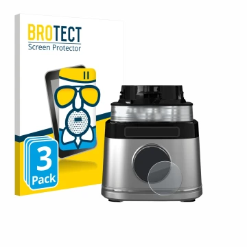 Front side of a product packaging with the brand logo BROTECT. Next to it is the device Ninja Detect Power Pro shown with the 