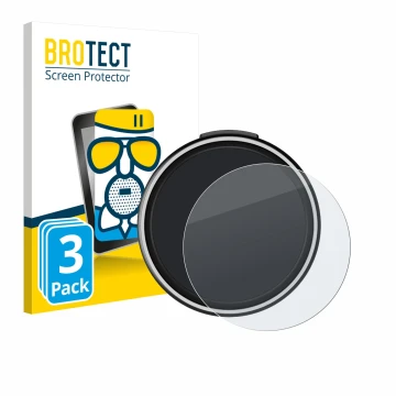 Front side of a product packaging with the brand logo BROTECT. Next to it is the device OOONO CO-Driver NO2 Plus shown with th