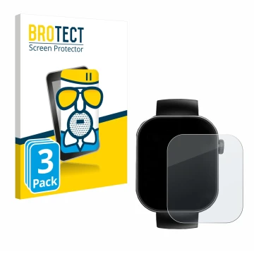 Front side of a product packaging with the brand logo BROTECT. Next to it is the device Cillso T80 2.01