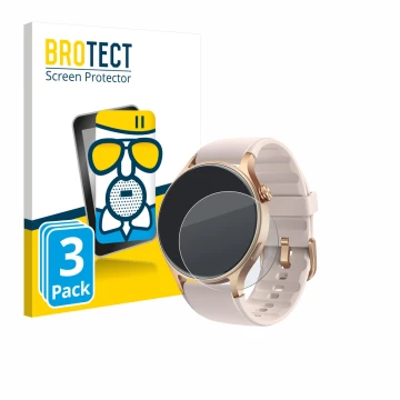 Front side of a product packaging with the brand logo BROTECT. Next to it is the device aeac AR01 1.32