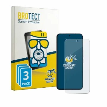 Front side of a product packaging with the brand logo BROTECT. Next to it is the device Oppo K15 Pro Plus shown with the corre