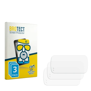 Front side of a product packaging with the brand logo BROTECT. Next to it is the corresponding screen protector.