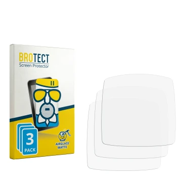 Front side of a product packaging with the brand logo BROTECT. Next to it is the corresponding screen protector.