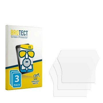 Front side of a product packaging with the brand logo BROTECT. Next to it is the corresponding screen protector.
