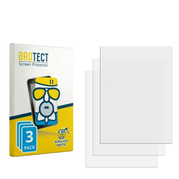 Front side of a product packaging with the brand logo BROTECT. Next to it is the corresponding screen protector.