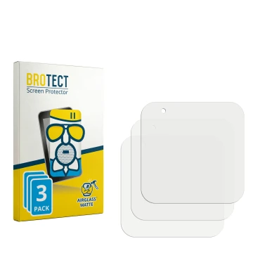 Front side of a product packaging with the brand logo BROTECT. Next to it is the corresponding screen protector.