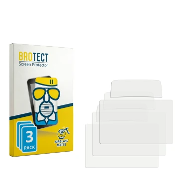 Front side of a product packaging with the brand logo BROTECT. Next to it is the corresponding screen protector.