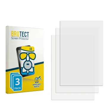 Front side of a product packaging with the brand logo BROTECT. Next to it is the corresponding screen protector.