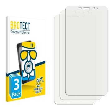 Front side of a product packaging with the brand logo BROTECT. Next to it is the corresponding screen protector.