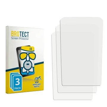 Front side of a product packaging with the brand logo BROTECT. Next to it is the corresponding screen protector.