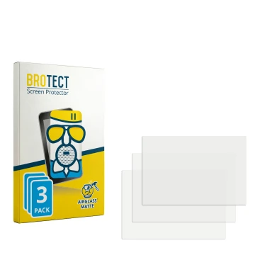 Front side of a product packaging with the brand logo BROTECT. Next to it is the corresponding screen protector.
