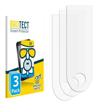 Front side of a product packaging with the brand logo BROTECT. Next to it is the corresponding screen protector.