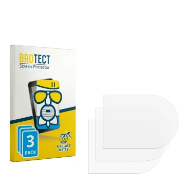 Front side of a product packaging with the brand logo BROTECT. Next to it is the corresponding screen protector.