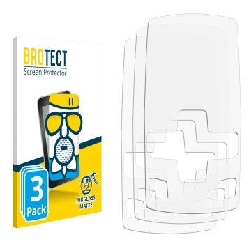 Front side of a product packaging with the brand logo BROTECT. Next to it is the corresponding screen protector.