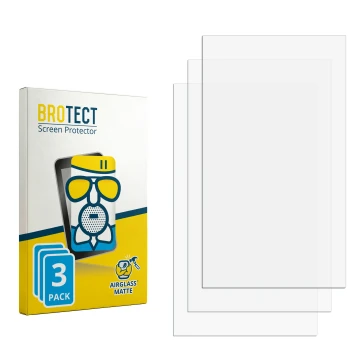 Front side of a product packaging with the brand logo BROTECT. Next to it is the corresponding screen protector.