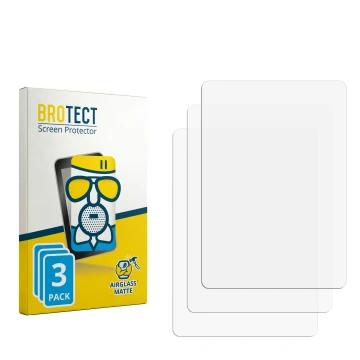 Front side of a product packaging with the brand logo BROTECT. Next to it is the corresponding screen protector.