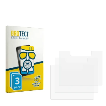 Front side of a product packaging with the brand logo BROTECT. Next to it is the corresponding screen protector.