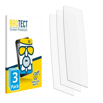 Front side of a product packaging with the brand logo BROTECT. Next to it is the corresponding screen protector.