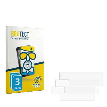 Front side of a product packaging with the brand logo BROTECT. Next to it is the corresponding screen protector.