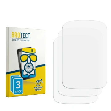 Front side of a product packaging with the brand logo BROTECT. Next to it is the corresponding screen protector.