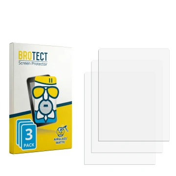 Front side of a product packaging with the brand logo BROTECT. Next to it is the corresponding screen protector.