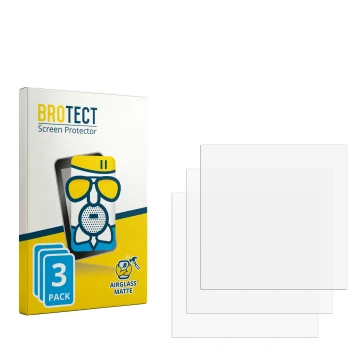 Front side of a product packaging with the brand logo BROTECT. Next to it is the corresponding screen protector.