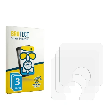 Front side of a product packaging with the brand logo BROTECT. Next to it is the corresponding screen protector.