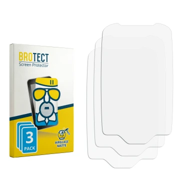 Front side of a product packaging with the brand logo BROTECT. Next to it is the corresponding screen protector.