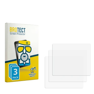 Front side of a product packaging with the brand logo BROTECT. Next to it is the corresponding screen protector.
