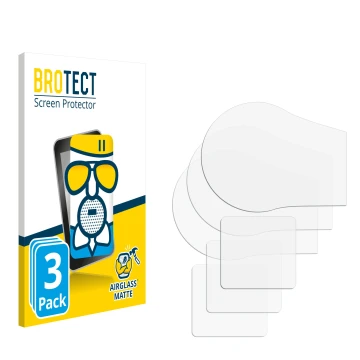 Front side of a product packaging with the brand logo BROTECT. Next to it is the corresponding screen protector.