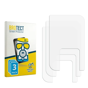 Front side of a product packaging with the brand logo BROTECT. Next to it is the corresponding screen protector.