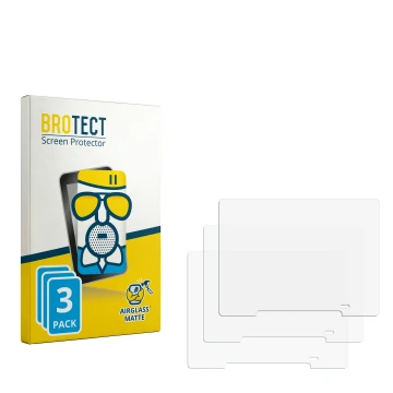 Front side of a product packaging with the brand logo BROTECT. Next to it is the corresponding screen protector.