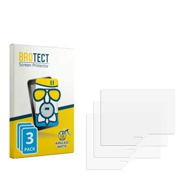 Front side of a product packaging with the brand logo BROTECT. Next to it is the corresponding screen protector.