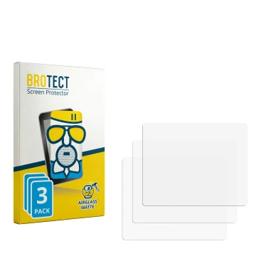 Front side of a product packaging with the brand logo BROTECT. Next to it is the corresponding screen protector.