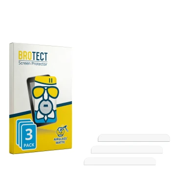 Front side of a product packaging with the brand logo BROTECT. Next to it is the corresponding screen protector.