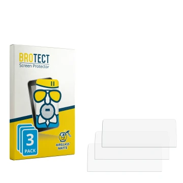 Front side of a product packaging with the brand logo BROTECT. Next to it is the corresponding screen protector.