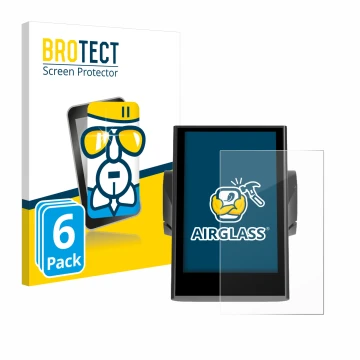 Front side of a product packaging with the brand logo BROTECT. Next to it is the device Bafang DP C18 shown with the correspon