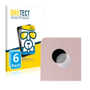 Front side of a product packaging with the brand logo BROTECT. Next to it is the device Samsung Galaxy Tab A8 LTE (ONLY Camera