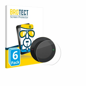 Front side of a product packaging with the brand logo BROTECT. Next to it is the device Beeline Velo 2 shown with the correspo