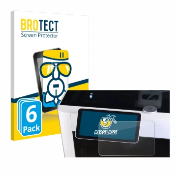 Front side of a product packaging with the brand logo BROTECT. Next to it is the device Bambu Lab X1-Carbon 3D Printer shown w