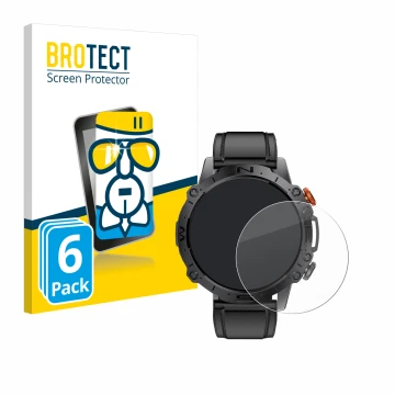 Front side of a product packaging with the brand logo BROTECT. Next to it is the device LIGE DFA-ST19 1.43