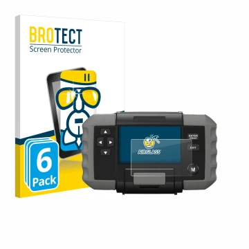 Front side of a product packaging with the brand logo BROTECT. Next to it is the device Topdon BT 600 shown with the correspon